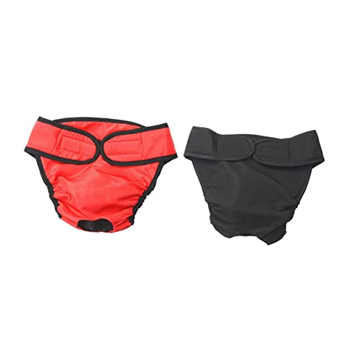 ERINGOGO 2Stücke Elastische Physische Hose Für Hündinnen Waschbare Sanitäre Unterwäsche Für Monatliche Blutungen ERINGOGO 2Stücke Elastische Physische Hose Für Hündinnen Waschbare Sanitäre Unterwäsche Für Monatliche Blutungen von ERINGOGO