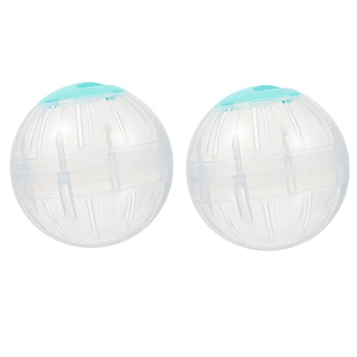 ERINGOGO 2Stücke Hamster Sport Bälle Große Transparente Laufkugeln Für Kleine Haustiere Für Hamster Und Nagetiere Spaß Und Bewegung Für Ihre ERINGOGO 2Stücke Hamster Sport Bälle Große Transparente Laufkugeln Für Kleine Haustiere Für Hamster Und Nagetiere Spaß Und Bewegung Für Ihre von ERINGOGO