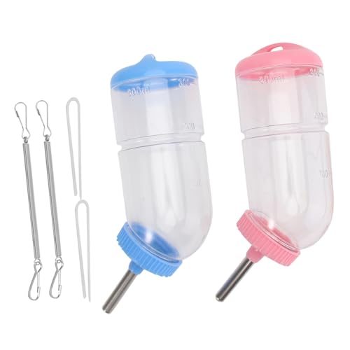 ERINGOGO 2stücke Wasserspender Für Kleine Haustiere Auslaufsichere Trinkflasche Für Meerschweinchen Kaninchen Und Chinchillas Transparente Wasserstandsanzeige Zufällige Farben ERINGOGO 2stücke Wasserspender Für Kleine Haustiere Auslaufsichere Trinkflasche Für Meerschweinchen Kaninchen Und Chinchillas Transparente Wasserstandsanzeige Zufällige Farben von ERINGOGO