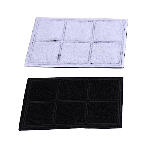 ERINGOGO 2Stücke Haustierbrunnen Filterset Pack Aktivkohlefilter für Katzen Kompatibel mit Trinkbrunnen Entfernt Gerüche und Sorgt für Frisches Wasser ERINGOGO 2Stücke Haustierbrunnen Filterset Pack Aktivkohlefilter für Katzen Kompatibel mit Trinkbrunnen Entfernt Gerüche und Sorgt für Frisches Wasser von ERINGOGO