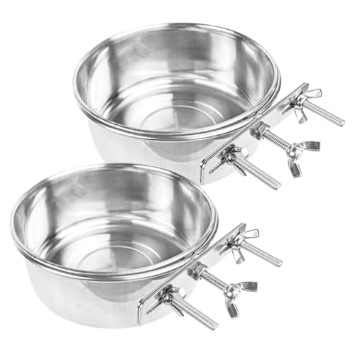 ERINGOGO 2Stücke Haustiernäpfe Wandhängend Futternapf für Katzen und Praktische Futter und Wasserschalen für Kätzchen und Kleine von ERINGOGO