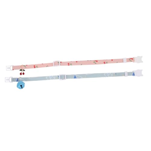 ERINGOGO 2Stücke Hundehalsband Und Katzenhalskette Dekorative Halskette Für Haustiere Mit Niedlichem Design Für Partys Und Besondere Anlässe Sicher Und Bequem von ERINGOGO