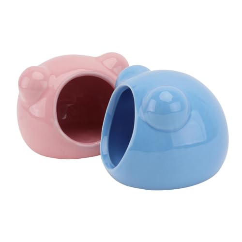 ERINGOGO 2Stücke Keramisches Hamster Kühlnest für Kleintiere Langlebiges und Sicheres Haustierhaus Modisches Design zur Abkühlung und Zufällige ERINGOGO 2Stücke Keramisches Hamster Kühlnest für Kleintiere Langlebiges und Sicheres Haustierhaus Modisches Design zur Abkühlung und Zufällige von ERINGOGO