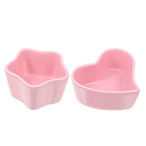 ERINGOGO 2Stücke Kleine Keramikschalen Für Hamster Und Hasen Rutschfester Futternapf Mit Stabilem Für Nagetiere Und Kleintiere Sicher Für Futter Und Wasser ERINGOGO 2Stücke Kleine Keramikschalen Für Hamster Und Hasen Rutschfester Futternapf Mit Stabilem Für Nagetiere Und Kleintiere Sicher Für Futter Und Wasser von ERINGOGO
