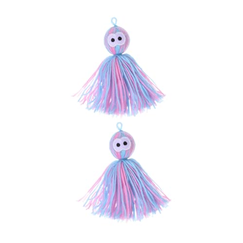 ERINGOGO 2pcs Interaktiver Kätzchen Teaser Zauberstab Ersatz Kleines Garnball -katzenspiel Für Innenkätzchen Katze Teaser Verbessern Die Interaktion Und Bewegung von ERINGOGO