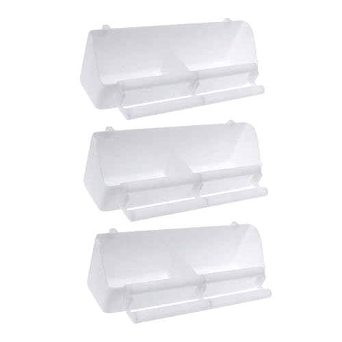 ERINGOGO 3 Stück Langlebiger Papageien-fütterungskoffer Bird Feeder Box Plastikschüssel Papageienkäfig-zubehör ERINGOGO 3 Stück Langlebiger Papageien-fütterungskoffer Bird Feeder Box Plastikschüssel Papageienkäfig-zubehör von ERINGOGO