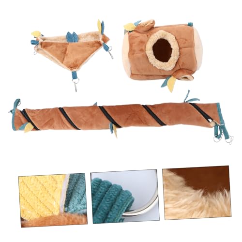 ERINGOGO 3 Stück Teiliges Hamster Wald Motiv Hängematte Schaukel und Plüsch seilbahn für Kleintiere Spielerisches Klettern und Bewegung Naturverbundenes für Gesundes Wachstum ERINGOGO 3 Stück Teiliges Hamster Wald Motiv Hängematte Schaukel und Plüsch seilbahn für Kleintiere Spielerisches Klettern und Bewegung Naturverbundenes für Gesundes Wachstum von ERINGOGO