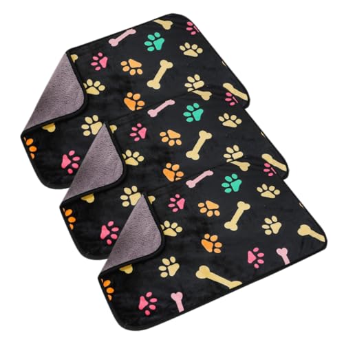 ERINGOGO 3Pcs Haustierdecke kuscheldecke warm thermodecken haustierfeldbett catsbests Blankets Winterdecke für Katzen Hundebett Welpendecke Bettdecke für Haustiere Käfigdecke Flanell Black ERINGOGO 3Pcs Haustierdecke kuscheldecke warm thermodecken haustierfeldbett catsbests Blankets Winterdecke für Katzen Hundebett Welpendecke Bettdecke für Haustiere Käfigdecke Flanell Black von ERINGOGO