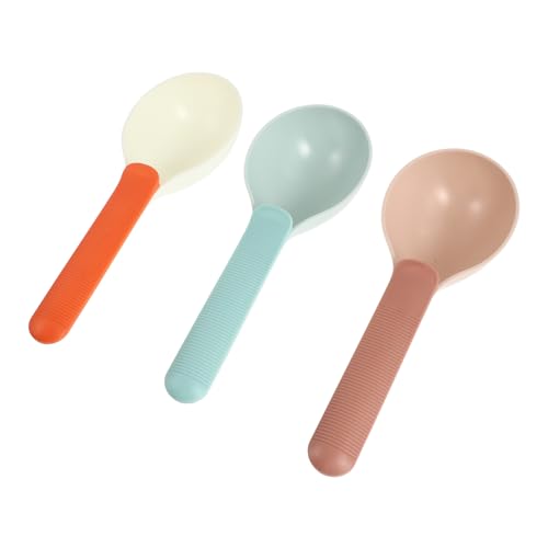 ERINGOGO 3Stücke Pet Food Scoops Praktische Plastikschaufel Für Katzen Und Hundefutter Ergonomisches Design Zu Reinigen Langlebig Und Hygienisch Für Haustierbesitzer von ERINGOGO