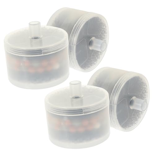 ERINGOGO 4 Stück Katzenbrunnen Filter Ersatzfilter für Automatischen Wasserspender Effektive Filterung von Haaren und Schmutz Kompakte für Haustierbedarf und Tiergeschäfte von ERINGOGO