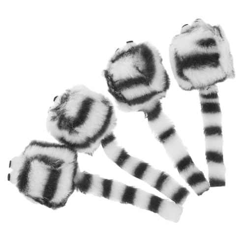 ERINGOGO 4 Stück Simulierte Plüschmaus Katzenspielzeug Gefälschte Mäuse Kittenzubehör Für Wohnungskatzen Interaktives Katzenspielzeug Mausfangspielzeug Katzenfangspielzeug Black Plüsch ERINGOGO 4 Stück Simulierte Plüschmaus Katzenspielzeug Gefälschte Mäuse Kittenzubehör Für Wohnungskatzen Interaktives Katzenspielzeug Mausfangspielzeug Katzenfangspielzeug Black Plüsch von ERINGOGO
