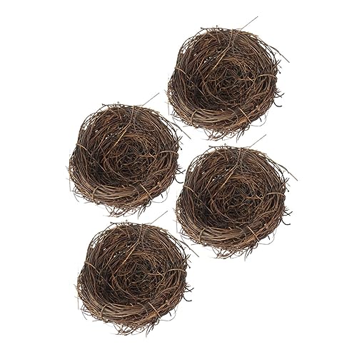ERINGOGO 4 Stück Simuliertes Vogelnest Rattan Basteln Simulation Vogelnest Hängend Realistischer Vogel Vogelnestschmuck Für Den Garten Einzigartiges Falsches Vogelnest Krötenrebe ERINGOGO 4 Stück Simuliertes Vogelnest Rattan Basteln Simulation Vogelnest Hängend Realistischer Vogel Vogelnestschmuck Für Den Garten Einzigartiges Falsches Vogelnest Krötenrebe von ERINGOGO