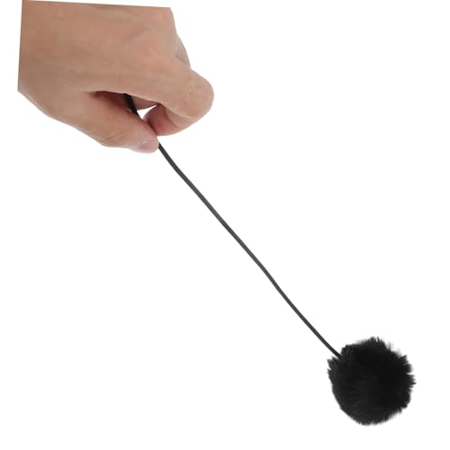 ERINGOGO 4 Stück Teiliges Katzenspielzeug Hängender Ball mit Glocke Ersatzball für Kratzbaum Interaktives Katzenspielzeug zur Beschäftigung Leicht Anzubringen für Hauskatzen von ERINGOGO