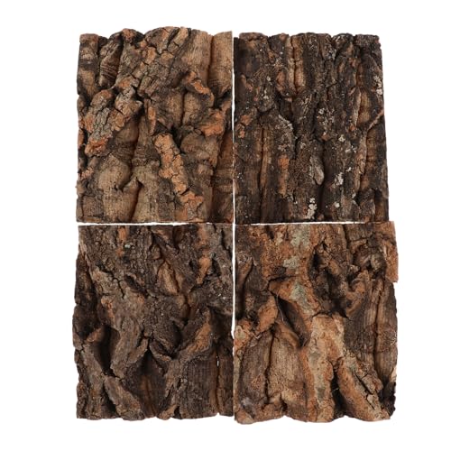 ERINGOGO 4 Stück Teiliges Terrarium Bark Reptilienkletterplattform und Basking Hide Vielseitige Versteck und Klettermöglichkeit Kompatibel mit Schildkröten Echsen Schlangen und Pflegeleicht ERINGOGO 4 Stück Teiliges Terrarium Bark Reptilienkletterplattform und Basking Hide Vielseitige Versteck und Klettermöglichkeit Kompatibel mit Schildkröten Echsen Schlangen und Pflegeleicht von ERINGOGO