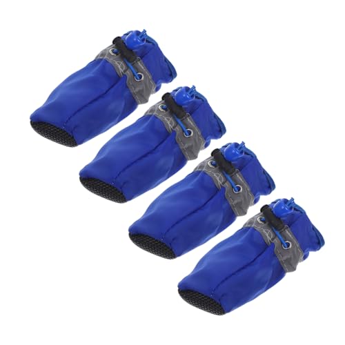 ERINGOGO 4 Teiliges wasserdichte Hundeschuhe mit Rutschfester Sohle Atmungsaktive Pfotenschutz Booties für Kleine bis Mittelgroße Hunde Allwetterfest Einfach Anzuziehen für ERINGOGO 4 Teiliges wasserdichte Hundeschuhe mit Rutschfester Sohle Atmungsaktive Pfotenschutz Booties für Kleine bis Mittelgroße Hunde Allwetterfest Einfach Anzuziehen für von ERINGOGO