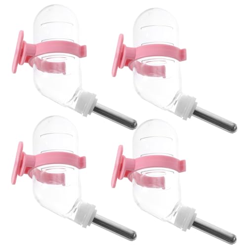 ERINGOGO 4Stücke Hamster Trinkflasche Automatischer Wasserspender für Haustiere Auslaufsicher für Käfigmontage Sicht Wasserstand ERINGOGO 4Stücke Hamster Trinkflasche Automatischer Wasserspender für Haustiere Auslaufsicher für Käfigmontage Sicht Wasserstand von ERINGOGO