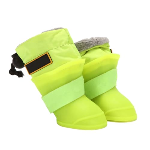 ERINGOGO 4Stücke Haustierstiefel wasserdichte Hundeschuhe Rutschfester Sohle für Mittelgroße und Große Fluoreszierendes ERINGOGO 4Stücke Haustierstiefel wasserdichte Hundeschuhe Rutschfester Sohle für Mittelgroße und Große Fluoreszierendes von ERINGOGO