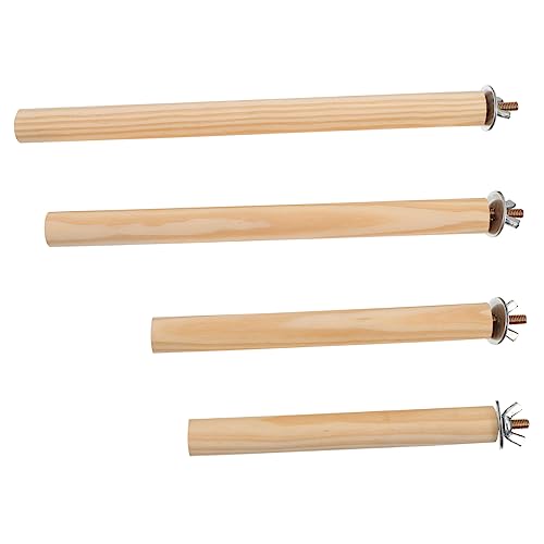 ERINGOGO 4stücke Papageien Stehstangen Spielzeug Kauspielzeug Für Vögel Robuste Vogelperch Stangen Für Käfige Für Papageien Und Sittiche ERINGOGO 4stücke Papageien Stehstangen Spielzeug Kauspielzeug Für Vögel Robuste Vogelperch Stangen Für Käfige Für Papageien Und Sittiche von ERINGOGO