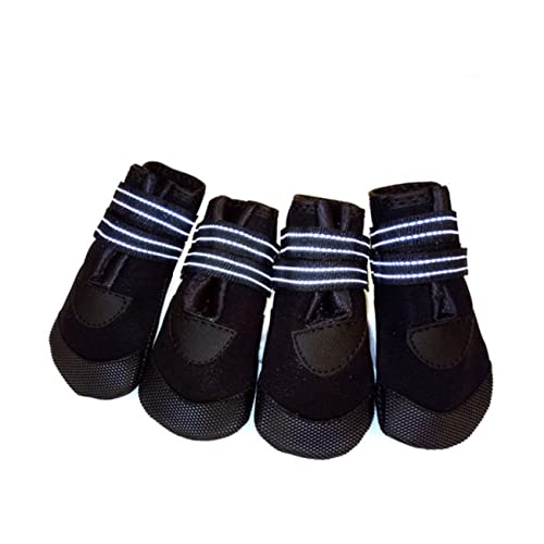 ERINGOGO 4Stücke Winterfeste Hundeschuhe Für Kleine Und Große wasserdichte rutschfeste Mit Reflektierenden Elementen Haustierzubehör ERINGOGO 4Stücke Winterfeste Hundeschuhe Für Kleine Und Große wasserdichte rutschfeste Mit Reflektierenden Elementen Haustierzubehör von ERINGOGO