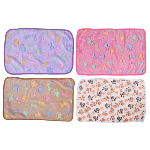 ERINGOGO 4pcs Fleece Hundedecke Weiche Haustiermatte Warme Gemütliche Katzenmatte Beruhigungshunddecke Couch Kiste Bett Cover Für Heimauto Im Freien Gebrauch ERINGOGO 4pcs Fleece Hundedecke Weiche Haustiermatte Warme Gemütliche Katzenmatte Beruhigungshunddecke Couch Kiste Bett Cover Für Heimauto Im Freien Gebrauch von ERINGOGO