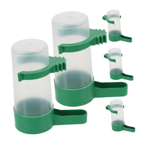 ERINGOGO 5 Stück Automatischer Vogeltropfspender Wassertränke für Wellensittiche Papageien Vogelkäfig Zubehör Bpa frei Einfach zu Reinigen Langlebig ERINGOGO 5 Stück Automatischer Vogeltropfspender Wassertränke für Wellensittiche Papageien Vogelkäfig Zubehör Bpa frei Einfach zu Reinigen Langlebig von ERINGOGO