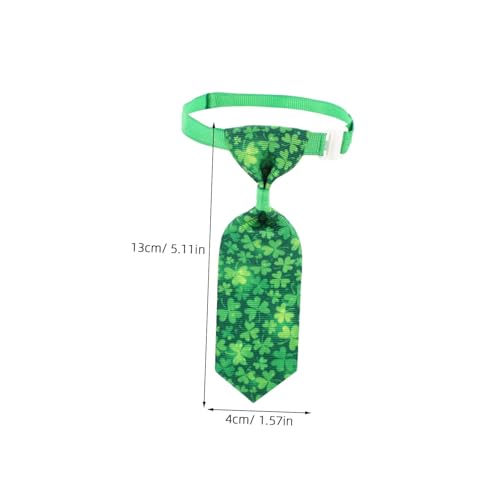 ERINGOGO 5 Stück Haustier Krawatte Kleeblatt-hundehalsbänder Festival-Haustier-Krawatten Kleeblatt-welpenkrawatte Groß Hundebandana Kragen Binden Urlaub Green Polyester ERINGOGO 5 Stück Haustier Krawatte Kleeblatt-hundehalsbänder Festival-Haustier-Krawatten Kleeblatt-welpenkrawatte Groß Hundebandana Kragen Binden Urlaub Green Polyester von ERINGOGO