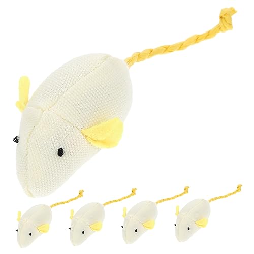 ERINGOGO 5 Stück Katzenspielzeug Mäuse Katzenbedarf Kauspielzeug Für Hauskatzen Leckerli Interaktives Katzenspielzeug Kätzchen Mäuse Für Katzen Kuscheltiere Für Katzen ERINGOGO 5 Stück Katzenspielzeug Mäuse Katzenbedarf Kauspielzeug Für Hauskatzen Leckerli Interaktives Katzenspielzeug Kätzchen Mäuse Für Katzen Kuscheltiere Für Katzen von ERINGOGO