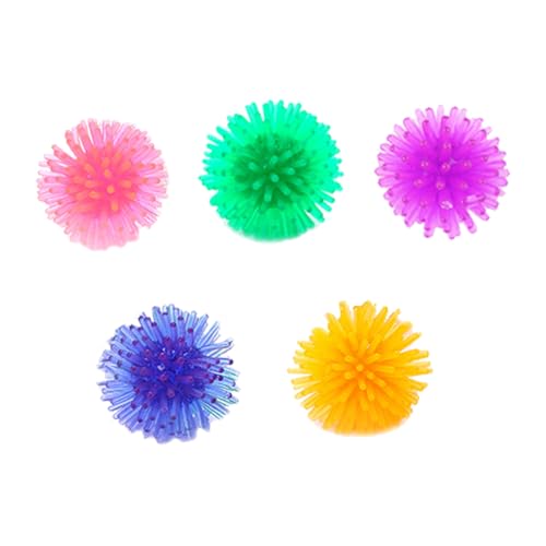 ERINGOGO 5stücke Interaktive Katzen Spielbälle Weiche Kleine Stachelbälle Zufälligen Farben Für Katzenspielzeug Fördert Die Bindung Und Kratzverhalten ERINGOGO 5stücke Interaktive Katzen Spielbälle Weiche Kleine Stachelbälle Zufälligen Farben Für Katzenspielzeug Fördert Die Bindung Und Kratzverhalten von ERINGOGO