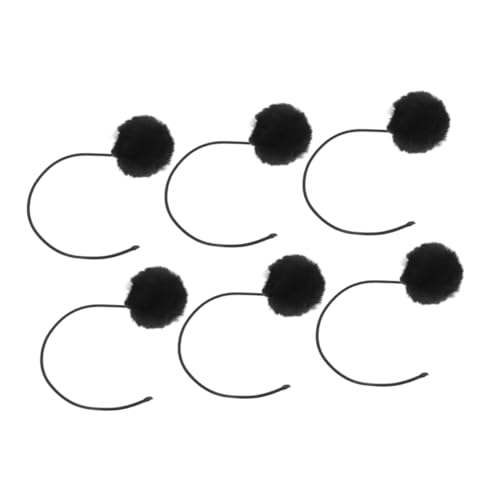 ERINGOGO 6 Stück Ersatzball Für Kratzbäume Für Katzen Katzenspielzeug Interaktiv Haustierspielzeug Katzenball Katze Baumelnde Bälle Katzenspielzeug Drinnen Für Katzen Plüsch Black ERINGOGO 6 Stück Ersatzball Für Kratzbäume Für Katzen Katzenspielzeug Interaktiv Haustierspielzeug Katzenball Katze Baumelnde Bälle Katzenspielzeug Drinnen Für Katzen Plüsch Black von ERINGOGO
