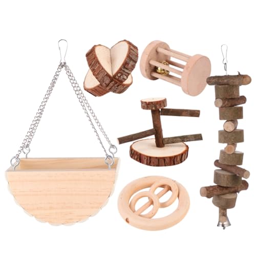 ERINGOGO 6 Stück Holzspielzeug Für Haustiere Kauspielzeug Für Hamster Welpen Hundespielzeug Kleine Hunde Kau Und Beißspielzeug Holzspielzeug Heimtierbedarf Kauspielzeug Für ERINGOGO 6 Stück Holzspielzeug Für Haustiere Kauspielzeug Für Hamster Welpen Hundespielzeug Kleine Hunde Kau Und Beißspielzeug Holzspielzeug Heimtierbedarf Kauspielzeug Für von ERINGOGO