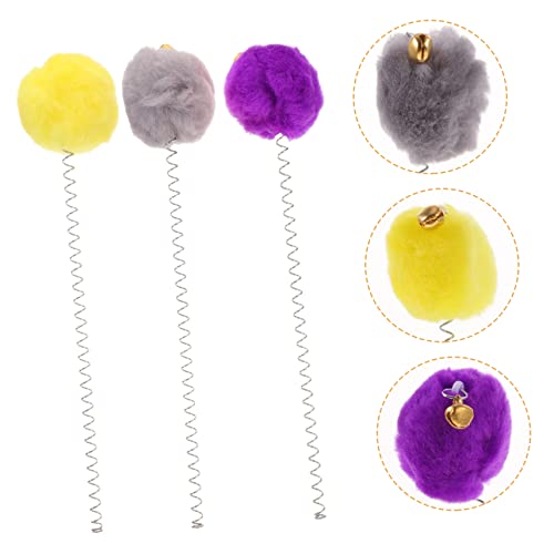 ERINGOGO 6stücke Katzenangel Mit Saugnapf Und Glöckchen Interaktive Katzenspielzeuge Mit Bunten Bällen Bewegung Und des Spielverhaltens Für Hauskatzen ERINGOGO 6stücke Katzenangel Mit Saugnapf Und Glöckchen Interaktive Katzenspielzeuge Mit Bunten Bällen Bewegung Und des Spielverhaltens Für Hauskatzen von ERINGOGO