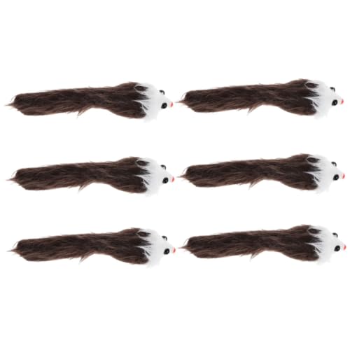 ERINGOGO 6 Stück Smartes Katzenspielzeug Für Katzen Mäuse Für Katzen Katzenspielzeug Set Kätzchen Katzenmaus Interaktives Katzenkickerspielzeug Katzenminze Interaktives ERINGOGO 6 Stück Smartes Katzenspielzeug Für Katzen Mäuse Für Katzen Katzenspielzeug Set Kätzchen Katzenmaus Interaktives Katzenkickerspielzeug Katzenminze Interaktives von ERINGOGO