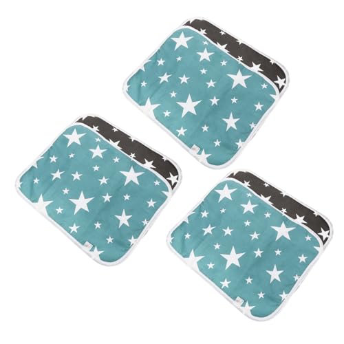 ERINGOGO 6Stücke Waschbare Hamsterkäfigeinlagen Für Meerschweinchen Wiederverwendbare Pet Training Pads Mit Sternen Sternen Haustierhamstermatten ERINGOGO 6Stücke Waschbare Hamsterkäfigeinlagen Für Meerschweinchen Wiederverwendbare Pet Training Pads Mit Sternen Sternen Haustierhamstermatten von ERINGOGO