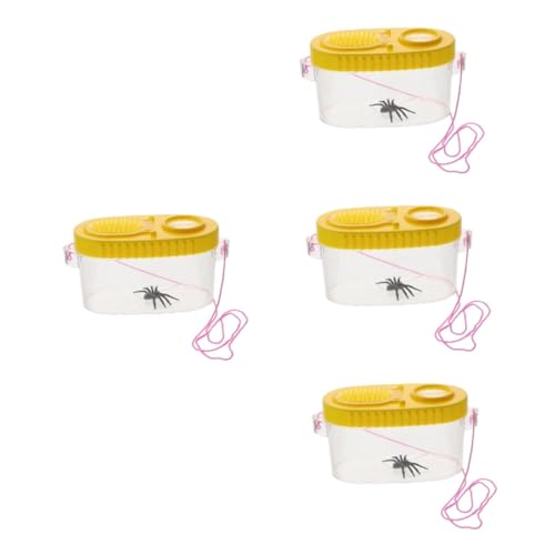 ERINGOGO 8 STK Insektenbetrachter Viewer-Container-Tools Werkzeuge Zur Erkundung Der Natur Kit Zur Erkundung Der Natur Naturerkundung Käfig Beobachtungskasten Plastik Kind Multifunktion von ERINGOGO