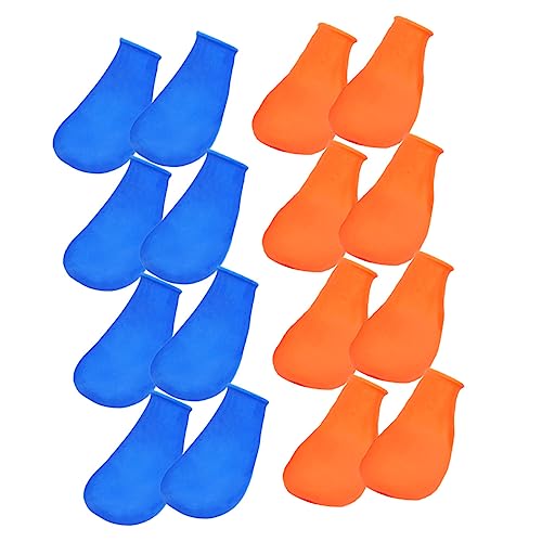 ERINGOGO 8 Stück Teiliges Haustier Regenstiefel für Katzen wasserdichte Gummischuhe mit Rutschfester Sohle Pfotenschutz für Outdoor Aktivitäten ERINGOGO 8 Stück Teiliges Haustier Regenstiefel für Katzen wasserdichte Gummischuhe mit Rutschfester Sohle Pfotenschutz für Outdoor Aktivitäten von ERINGOGO