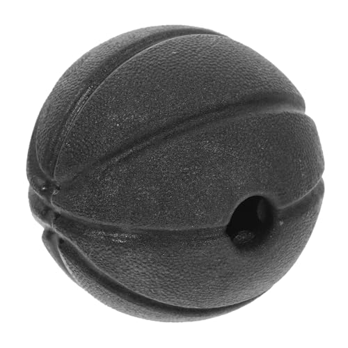 ERINGOGO Auslaufender Ball Hund Kauen Leckerli Haustier Quietschend Für Welpen Emulsion Schwarz ERINGOGO Auslaufender Ball Hund Kauen Leckerli Haustier Quietschend Für Welpen Emulsion Schwarz von ERINGOGO