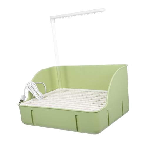 ERINGOGO Automatische Vogelbadewanne mit Duschkopf Vogelbadewanne für Papageien und Sittiche Haustier Badesystem für Kleine Räume Sorgt für Sauberes und Entspannendes von ERINGOGO