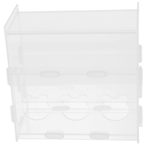 ERINGOGO Automatischer Futterspender für Hühner Transparente Futterbox aus für Küken und Vögel Praktischer Hühnerfuttertrog mit Automatischem Design und Stabiler Bauweise ERINGOGO Automatischer Futterspender für Hühner Transparente Futterbox aus für Küken und Vögel Praktischer Hühnerfuttertrog mit Automatischem Design und Stabiler Bauweise von ERINGOGO