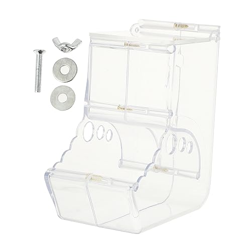 ERINGOGO Automatischer Hamster Futterspender aus mit Abnehmbarem Chassis Rutschfester Unterlage und Überlauf Schutz für Kleintiere und Hamstergehege ERINGOGO Automatischer Hamster Futterspender aus mit Abnehmbarem Chassis Rutschfester Unterlage und Überlauf Schutz für Kleintiere und Hamstergehege von ERINGOGO