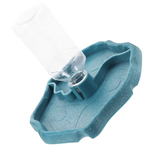 ERINGOGO Automatischer Wasserspeiser Für Reptilien Trinkschale Mit Wasserreservoir Für Schildkröten Und Eidechsen Für Terrarien Und Aquarien Sanftem von ERINGOGO