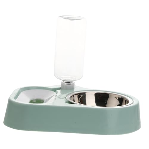 ERINGOGO Automatischer Wasserspender für Haustiere mit Lebensmittelechtem Staubschutz Vielseitig Einsetzbar Geeignet für Kleine Hunde und Katzen Praktischer Trinknapf für Sauberes Wasser von ERINGOGO