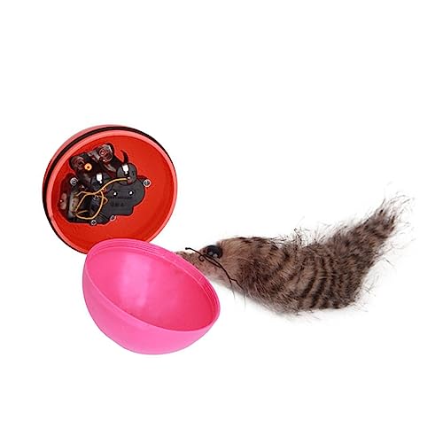 ERINGOGO Ball Elektrisches Wassermaus Interaktiver Rolling Ball Für Katzen Und Batteriebetrieben Fördert Die Aktivität Und Bindung Mit Haustieren Zufällige von ERINGOGO