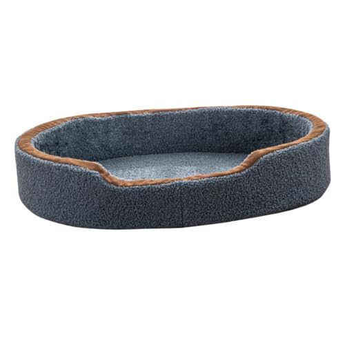 ERINGOGO Bequemes Katzenschlafbett Für Welpen Warmes Haustier Nest Aus Hochwertigem Abnehmbares Und Waschbares Design Für Herbst Und Winter von ERINGOGO