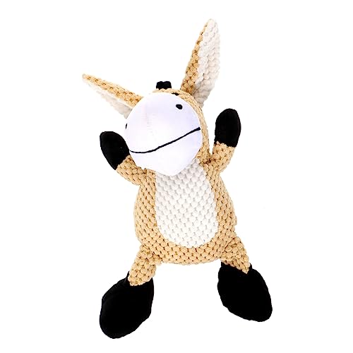 ERINGOGO Bissbeständiges Plüschspielzeug Hunde quietschend Welpe Haustier Hund Welpen-Essentials Haustier Plüschtier gefüllter Welpenplüsch kauspielzeug für welpen beim zahnen Cord ERINGOGO Bissbeständiges Plüschspielzeug Hunde quietschend Welpe Haustier Hund Welpen-Essentials Haustier Plüschtier gefüllter Welpenplüsch kauspielzeug für welpen beim zahnen Cord von ERINGOGO