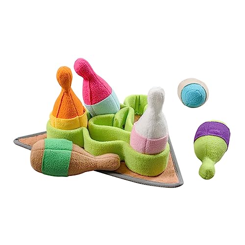 ERINGOGO Bowlingkugel-schnüffelmatte Für Hunde Groß Welpenspielzeug Spielzeughund Schnüffelpad Futtermatte Für Haustiere Aktivitätsmatte Für Hunde Ball Colorful Polarfleece ERINGOGO Bowlingkugel-schnüffelmatte Für Hunde Groß Welpenspielzeug Spielzeughund Schnüffelpad Futtermatte Für Haustiere Aktivitätsmatte Für Hunde Ball Colorful Polarfleece von ERINGOGO