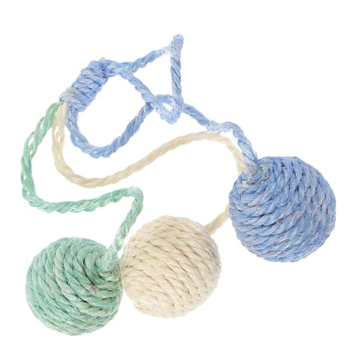 ERINGOGO Cat Toy Cat Sisal Toy Interactive Cat Toy Indoor Cats Spielzeug Resistente Haustierkatze Kratzer ERINGOGO Cat Toy Cat Sisal Toy Interactive Cat Toy Indoor Cats Spielzeug Resistente Haustierkatze Kratzer von ERINGOGO