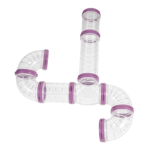 ERINGOGO DIY Hamster Tunnel Externes Rohr Hamsterkäfig Zubehör Erweiterbar für Zwerghamster Kleintiere Rohrsystem ERINGOGO DIY Hamster Tunnel Externes Rohr Hamsterkäfig Zubehör Erweiterbar für Zwerghamster Kleintiere Rohrsystem von ERINGOGO