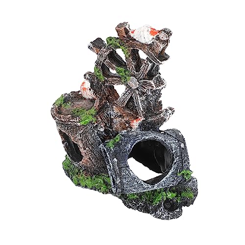 ERINGOGO Dekorationen Für Aquarien Led Aquarium Versteckte Höhle Fisch Groß Ornamente Panzer Aquarienverzierung Aquarium Landschaftsgestaltung Dekoration Aquariumhöhlen Harz ERINGOGO Dekorationen Für Aquarien Led Aquarium Versteckte Höhle Fisch Groß Ornamente Panzer Aquarienverzierung Aquarium Landschaftsgestaltung Dekoration Aquariumhöhlen Harz von ERINGOGO