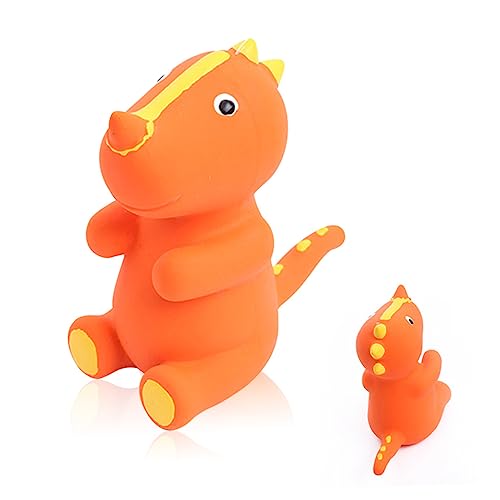 ERINGOGO Dinosaurier- Cartoon-hundespielzeug Quietschen Hündchenspielzeug Für Haustiere Beißspielzeug Für Hunde Welpe Klein Spielzeughund Orange Emulsion ERINGOGO Dinosaurier- Cartoon-hundespielzeug Quietschen Hündchenspielzeug Für Haustiere Beißspielzeug Für Hunde Welpe Klein Spielzeughund Orange Emulsion von ERINGOGO