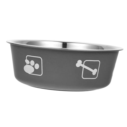 ERINGOGO Edelstahl Hundeschüssel XL Rutschfestes Futter Wassernapf Indoor Stabile Leicht zu Reinigende Futterschale für Große Hunde und Katzen ERINGOGO Edelstahl Hundeschüssel XL Rutschfestes Futter Wassernapf Indoor Stabile Leicht zu Reinigende Futterschale für Große Hunde und Katzen von ERINGOGO